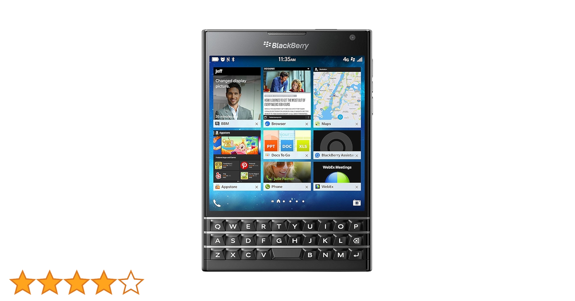 Amazon.co.jp: 【日本正規代理店品】 BlackBerry Passport Black